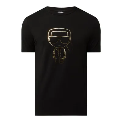 Karl Lagerfeld Karl Lagerfeld T-shirt z nadrukiem z logo