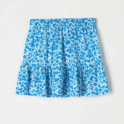 Sinsay Spódnica mini - Niebieski