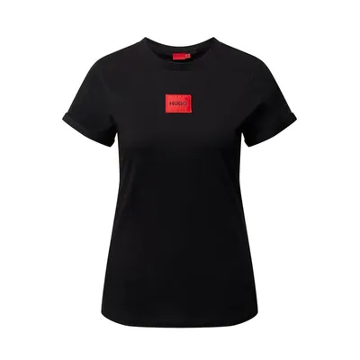 Hugo HUGO T-shirt o kroju slim fit z bawełny ekologicznej