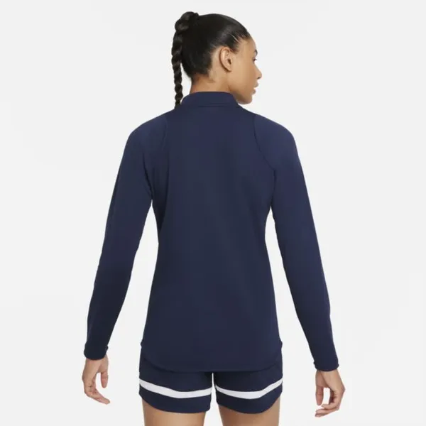 Damska treningowa koszulka piłkarska Nike Dri-FIT Academy - Niebieski