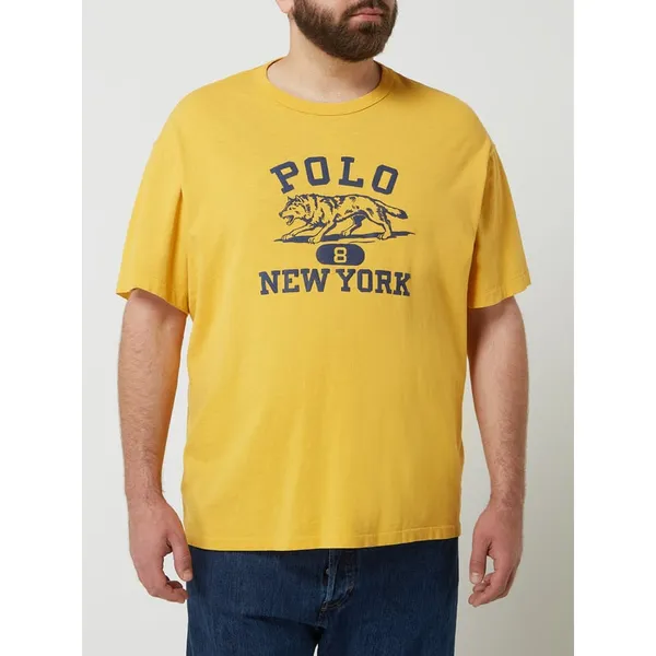 Polo Ralph Lauren Big & Tall T-shirt PLUS SIZE z nadrukiem zespołu
