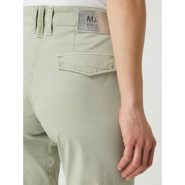 MAC Spodnie o wąskim kroju z dodatkiem streczu model ‘Rich’