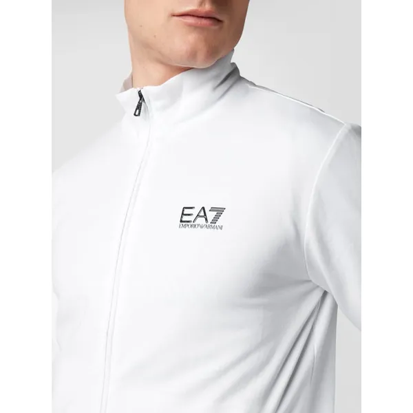 EA7 Emporio Armani Bluza rozpinana z bawełny