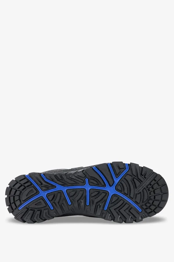 Czarne buty trekkingowe sznurowane badoxx mxc8387-b