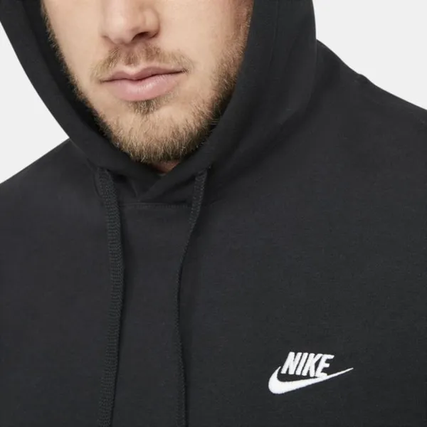 Bluza z kapturem Nike Sportswear Club Fleece - Czerń