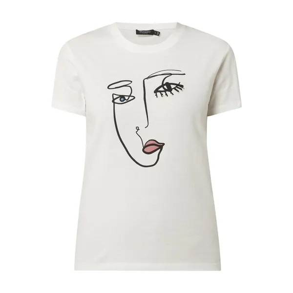 Soaked in Luxury T-shirt z nadrukiem model ‘Lash’