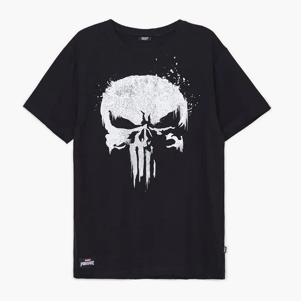 Koszulka The Punisher - Czarny