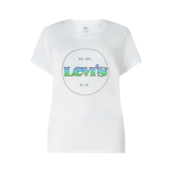 Levi's Plus T-shirt PLUS SIZE z nadrukiem z logo