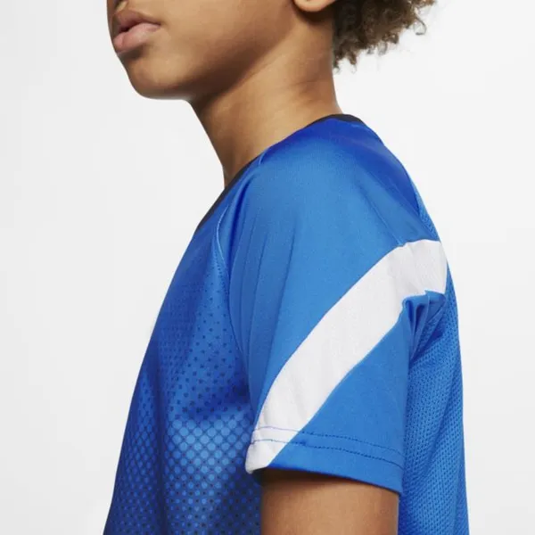 Koszulka piłkarska z krótkim rękawem dla dużych dzieci Nike Dri-FIT Academy - Niebieski