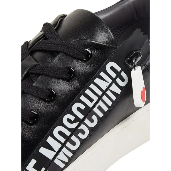Love Moschino Sneakersy ze skóry