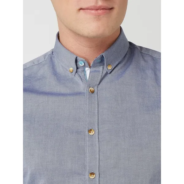 Colours & Sons Koszula casualowa o kroju slim fit z tkaniny Oxford
