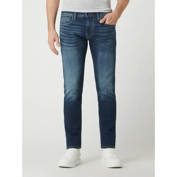 Pepe Jeans Jeansy o kroju tapered fit z dodatkiem streczu model ‘Stanley’