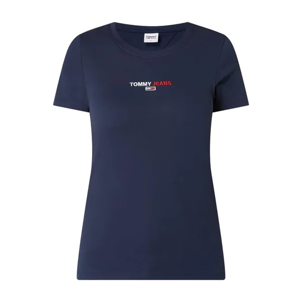 Tommy Jeans T-shirt z nadrukiem z logo