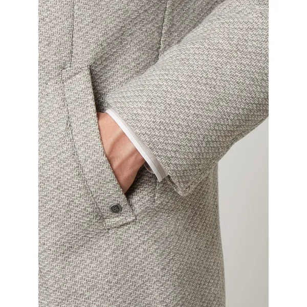 CG - Club of Gents Krótki płaszcz z dodatkiem żywej wełny model ‘Mirrel’