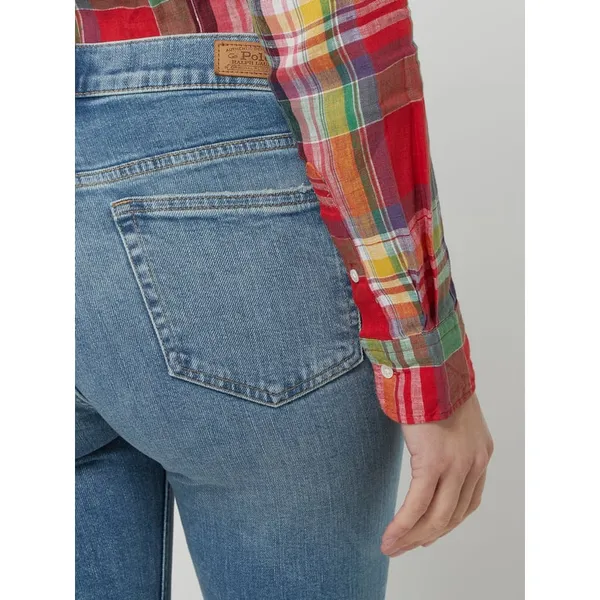 Polo Ralph Lauren Jeansy o kroju skinny fit z dodatkiem streczu model ‘Tompkins’
