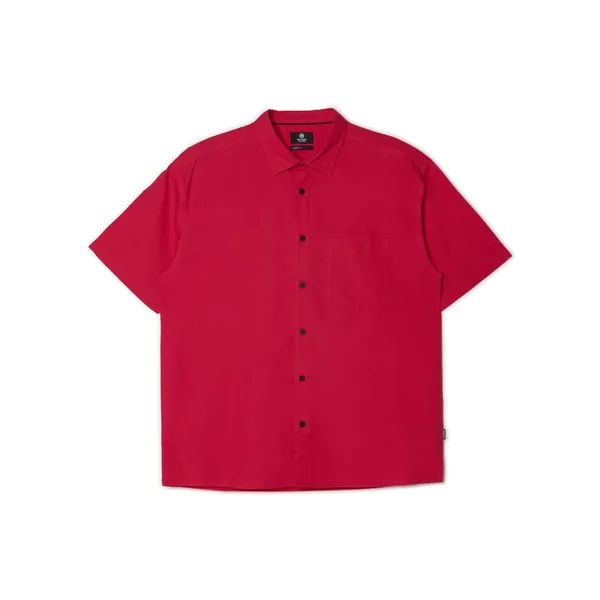 Czerwona koszula z krótkim rękawem