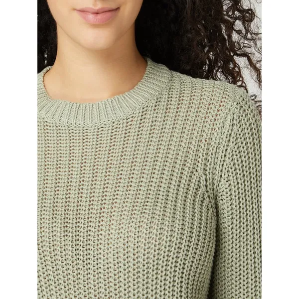 Pieces Sweter z dodatkiem bawełny model ‘Petula’