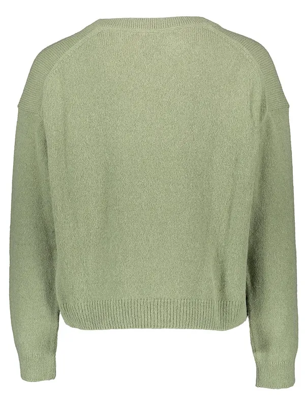 Sweter w kolorze oliwkowym