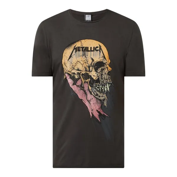 Amplified T-shirt z nadrukiem ‘Metallica’