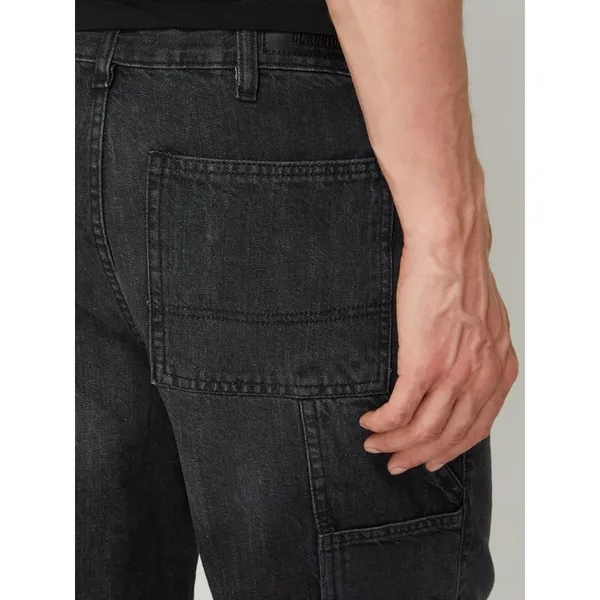 URBAN CLASSICS Szorty jeansowe z bawełny model ‘Carpenter’
