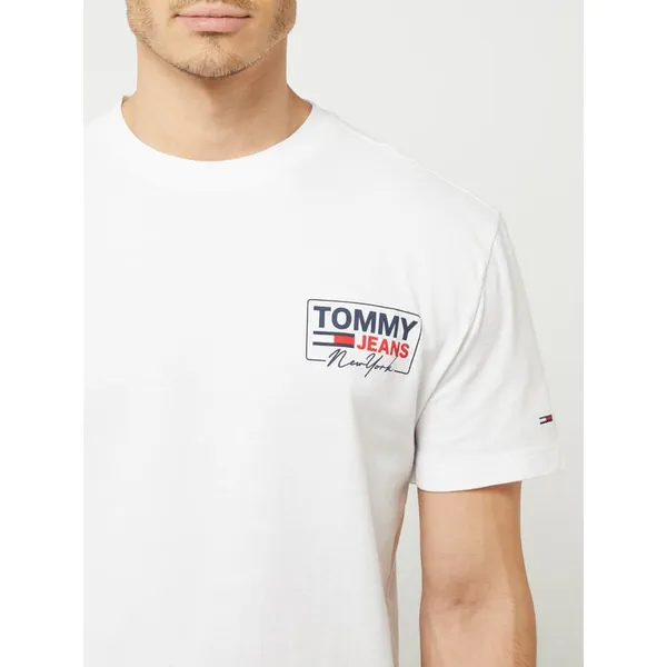 Tommy Jeans T-shirt z bawełny bio