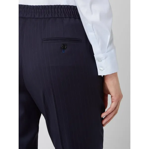 BOSS Spodnie materiałowe z elastycznym pasem model ‘Tarmawa’