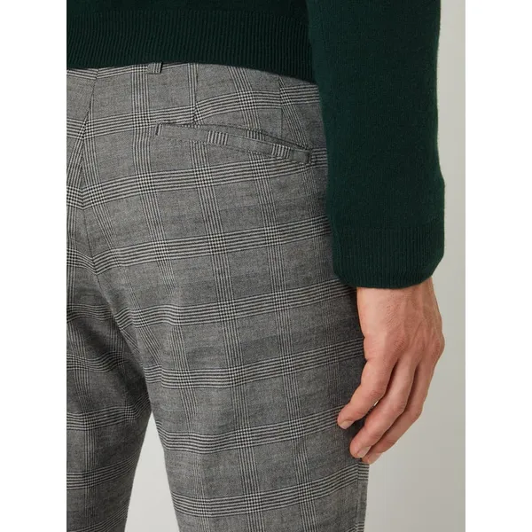 Cinque Spodnie do garnituru o kroju slim fit z dodatkiem streczu model ‘Cibravo’
