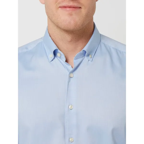 OLYMP Level Five Koszula biznesowa o kroju slim fit z tkaniny Oxford