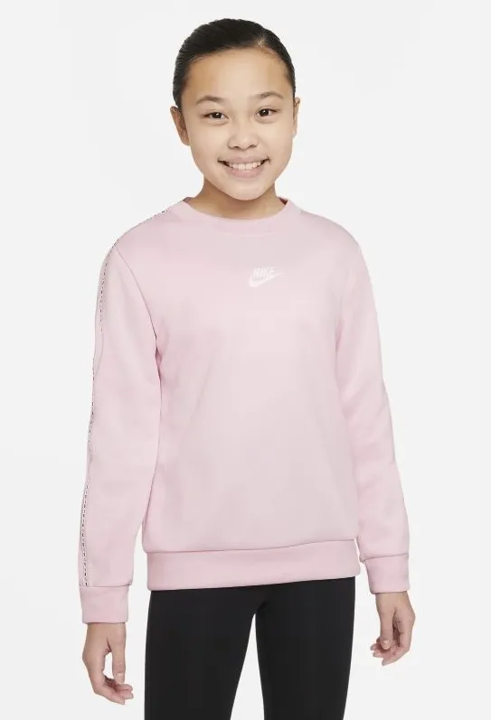 Bluza dresowa dla dużych dzieci (chłopców) Nike Sportswear - Różowy