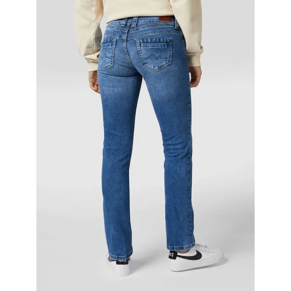 Pepe Jeans Jeansy o kroju straight fit z dodatkiem streczu model ‘Gen’