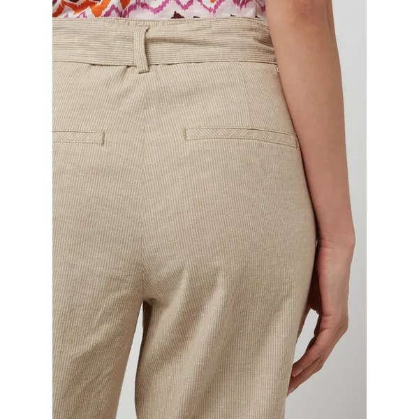 Gardeur Spodnie z mieszanki konopi model ‘Deba’