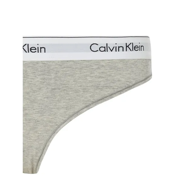 Calvin Klein Underwear Plus Majtki typu tanga PLUS SIZE z mieszanki bawełny