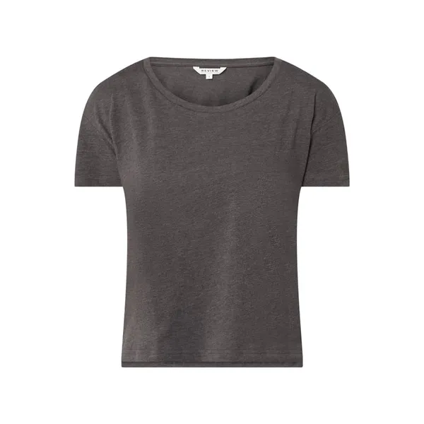 REVIEW T-shirt o kroju pudełkowym z mieszanki bawełny