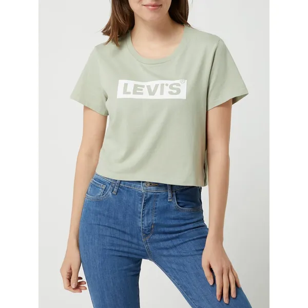 Levi's® T-shirt krótki z nadrukiem z logo model ‘Jordie’