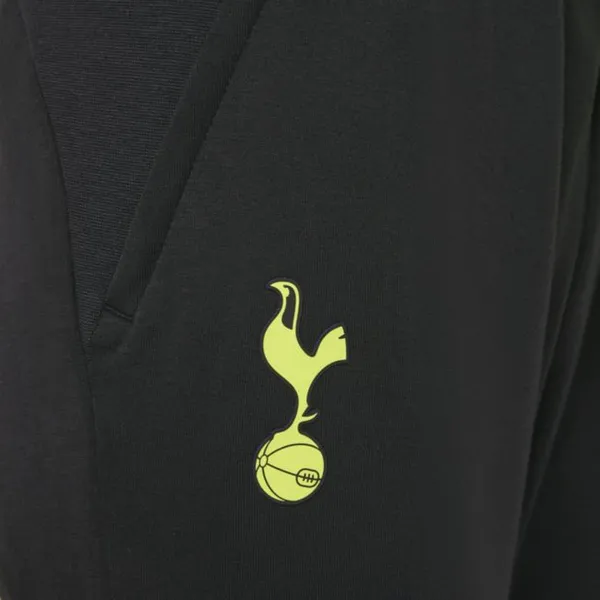 Damskie spodnie piłkarskie z dzianiny Tottenham Hotspur Nike Dri-FIT - Czerń