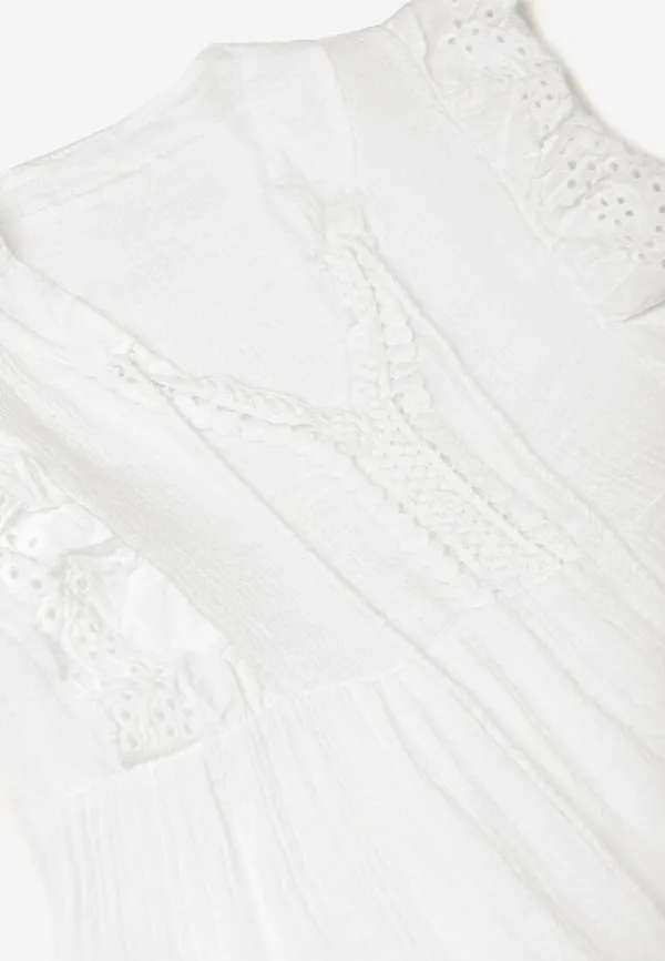 Biała Sukienka Chrysiolea