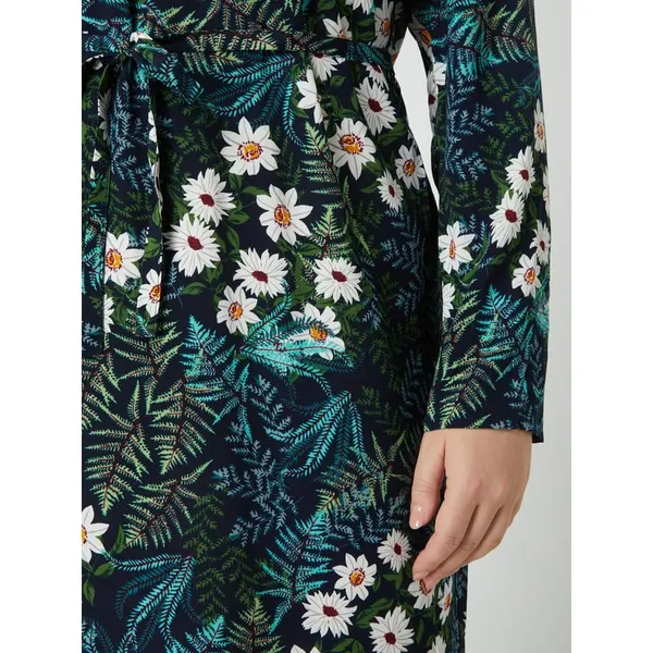 Junarose Sukienka PLUS SIZE z kwiatowym wzorem model ‘Karakeenan’