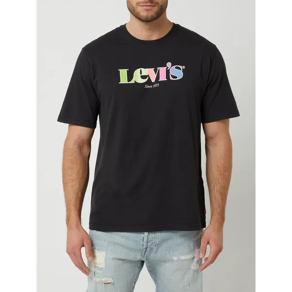 Levi's® T-shirt o kroju relaxed fit z nadrukiem z logo