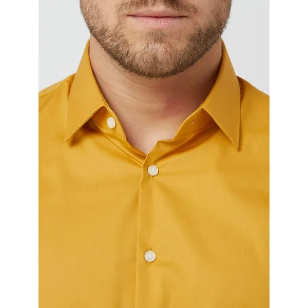 Jake*s Koszula biznesowa o kroju slim fit z popeliny