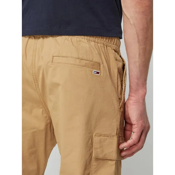 Tommy Jeans Spodnie cargo z elastycznym pasem model ‘Ethan’