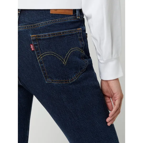 Levi's® Skrócone jeansy z dodatkiem streczu model ‘501’