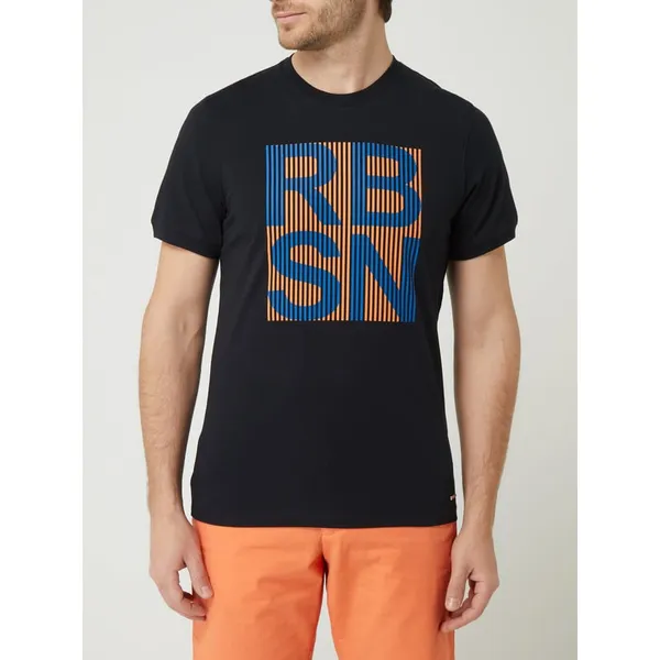 Roy Robson T-shirt o kroju regular fit z nadrukiem z logo