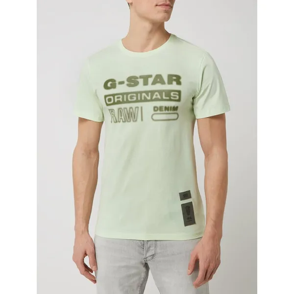 G-Star Raw T-shirt z bawełny ekologicznej model ‘Originals’