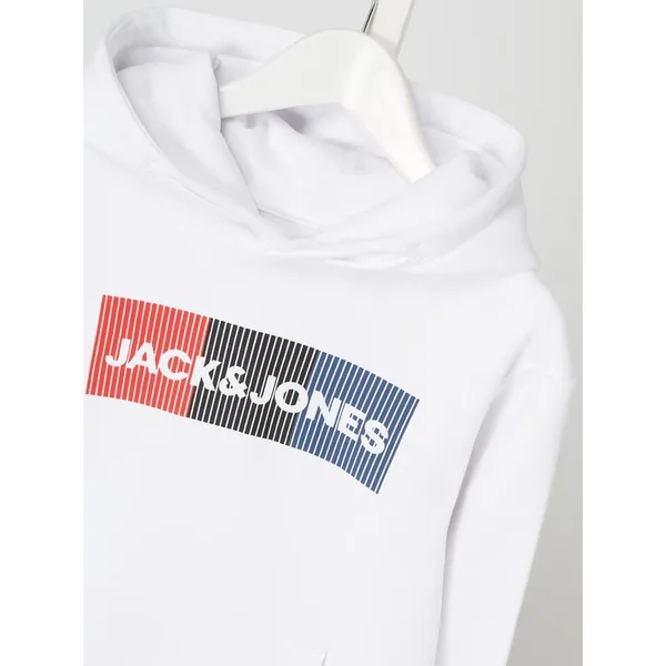 Jack & Jones Bluza z kapturem z mieszanki bawełny