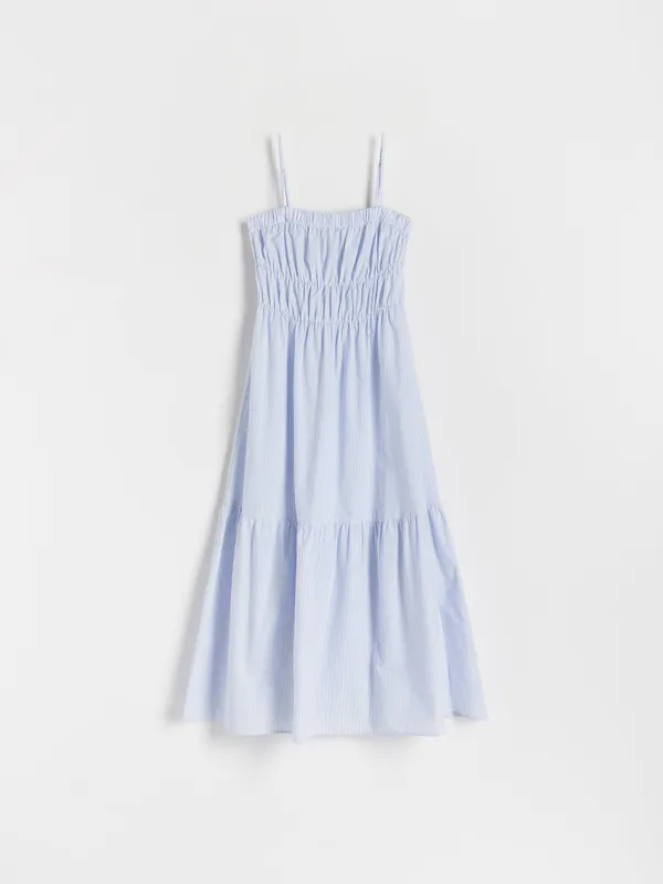 Sukienka midi - Niebieski