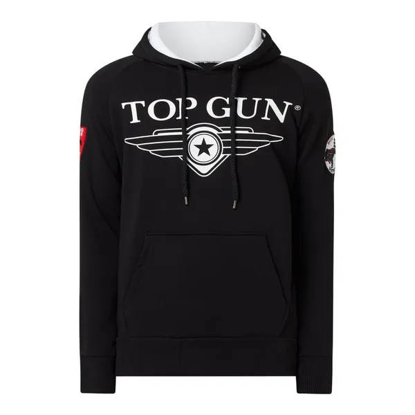 Top Gun Bluza z kapturem z naszywkami
