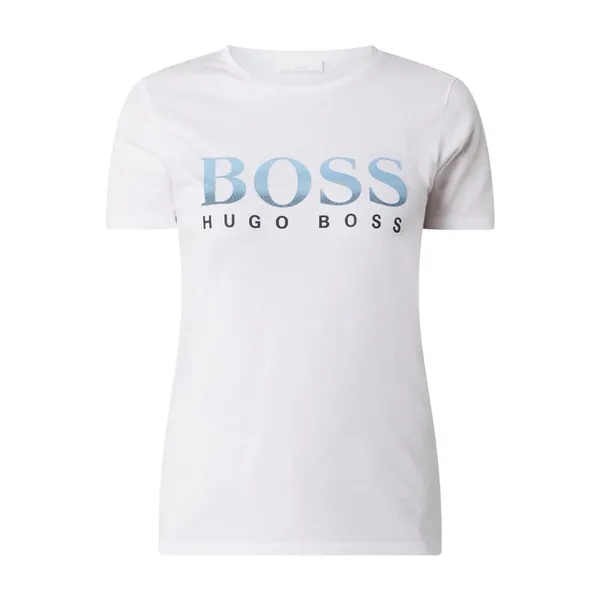 BOSS Casualwear T-shirt z bawełny bio