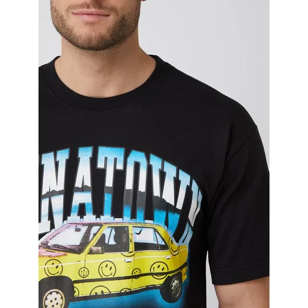 CHINATOWN MARKET T-shirt z nadrukiem model ‘Low Rider’