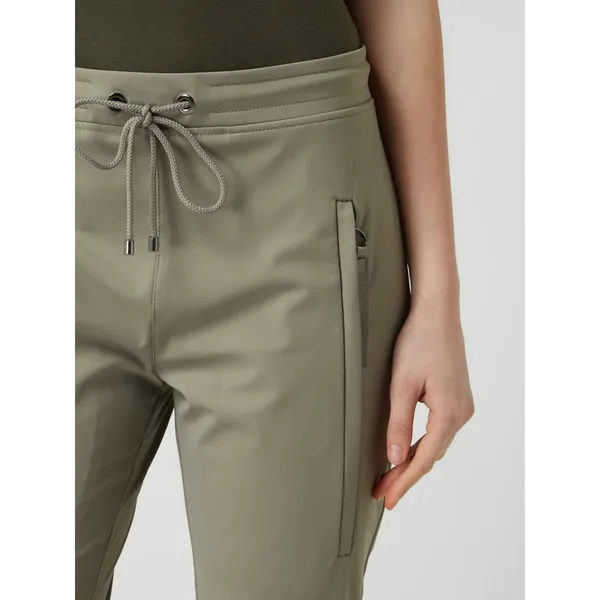 MAC Luźne spodnie ze skróconą nogawką i z dodatkiem streczu
