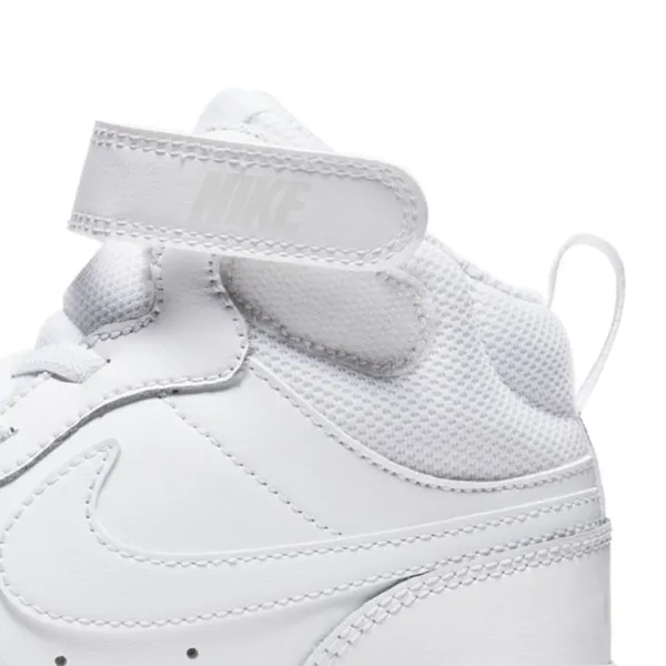 Buty dla małych dzieci Nike Court Borough Mid 2 - Biel